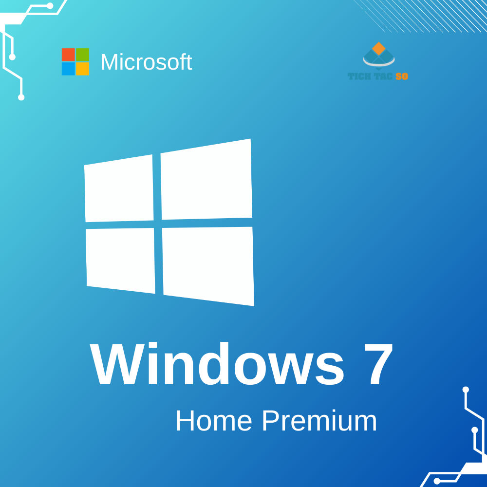 Windows 7 Home Premium bản quyền (Vĩnh viễn)